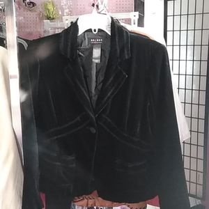 Black Velvet Blazer